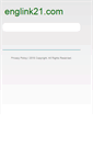 Mobile Screenshot of englink21.com